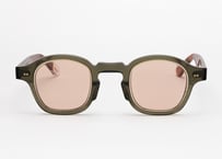 Gaspard / E52-E81 - Pale Gold/ light brown lenses (Asian fit)