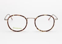 ABEL E20 / Brown Tortoise - mat silver（Optical /インナーリム Asian Fit）