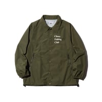 Logo Coach Jacket OLIVE
