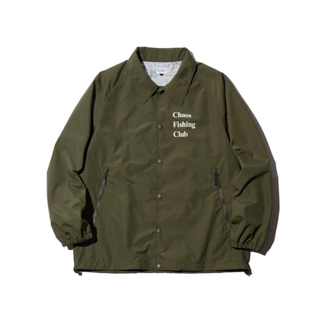 Logo Coach Jacket OLIVE