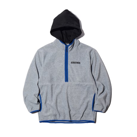 Fake Layered Fleece Jacket GRAY