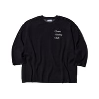 Logo Knit Sweater BLACK