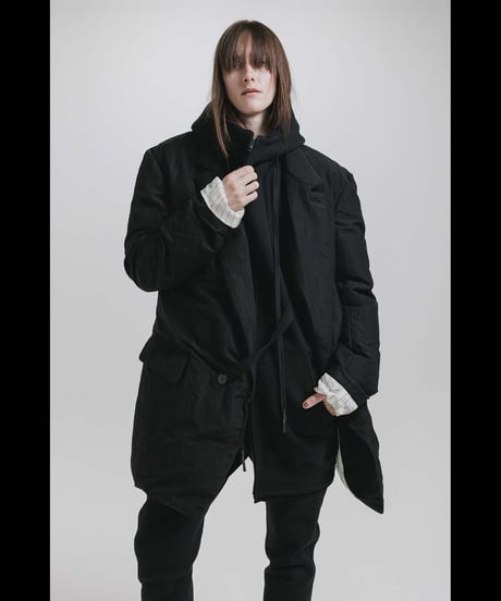 NU-1965  Oversized Tailored Collar Down Jacket