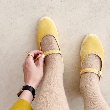 Sciuscià LADYS_LEMON CURRY (MARYJANE) / 36,37,38,39,40