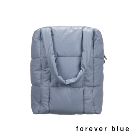 Tinne+Mia_Clode puffy shoulder bag (new maroon,forever blue)