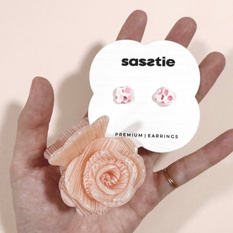 sasstie_Earrings (Core Pearl,Core Berry)