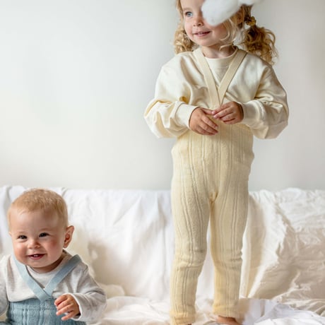 SILLY Silas Granny Teddy Warmy Tights Collection_Misty Blue
