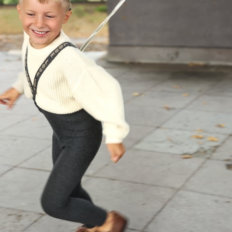 SILLY Silas Footless Collection_Dark Grey Patterned