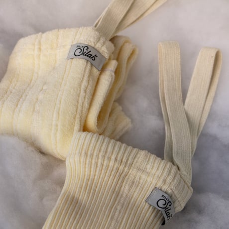 SILLY Silas Hippy Footless Collection_Lemon Icing
