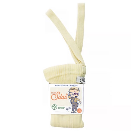 SILLY Silas Hippy Footless Collection_Lemon Icing