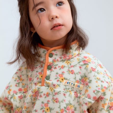 PETiT STELLA_Fleece Set (Orange Blossom,Green Floral,Black Floral) / 3-4,4-5,5-6years