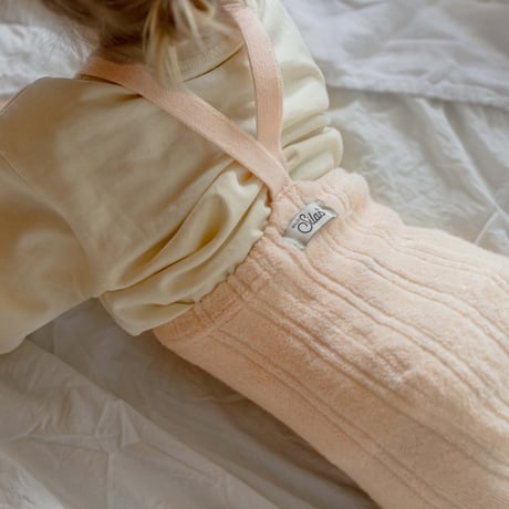 SILLY Silas Granny Teddy Warmy Tights Collection_Silky Peach