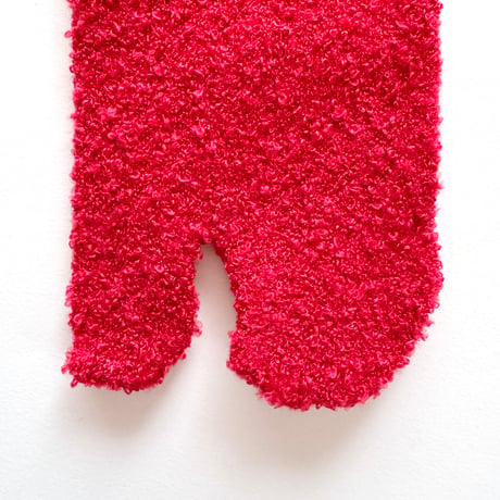 2e CHESTS×MARCOMONDE_MOLE FUR TABI socks (White,Mint Green,L.Brown,Red)