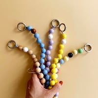 UPBEADS MINI (22cm)_SPECIAL WOODY/LAVENDER/CREAM LEMON/ICE BLUE/OHPALIA