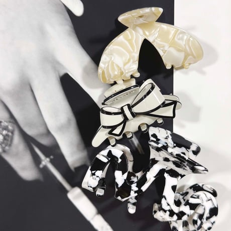sasstie_Claw (Arc Pearl,Chérie Le White,Grand Wave Black Marble)