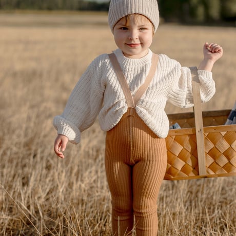 SILLY Silas Wooly Warmy Footless Collection_Cappuccino