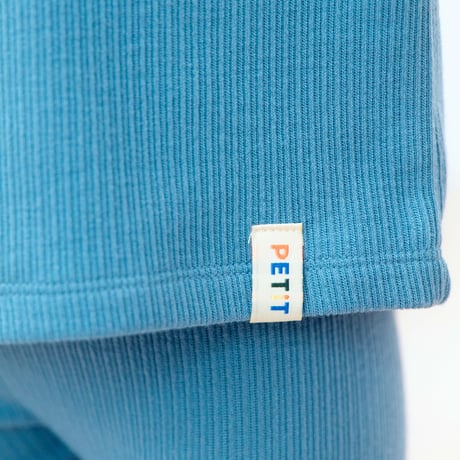 PETiT STELLA_Bow Scarf Rib Top (Slate Blue,Chocolate,Brick) / 18-24months,3-4,4-5,5-6,6-7years