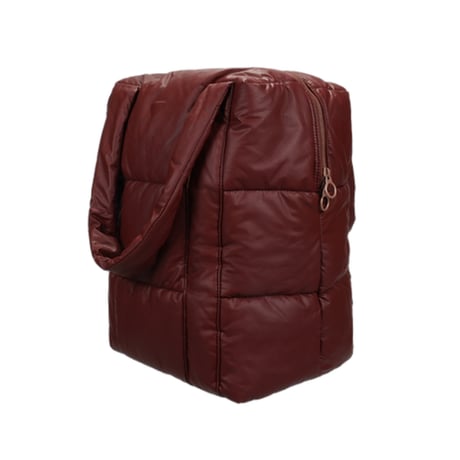 Tinne+Mia_Clode puffy shoulder bag (new maroon,forever blue)