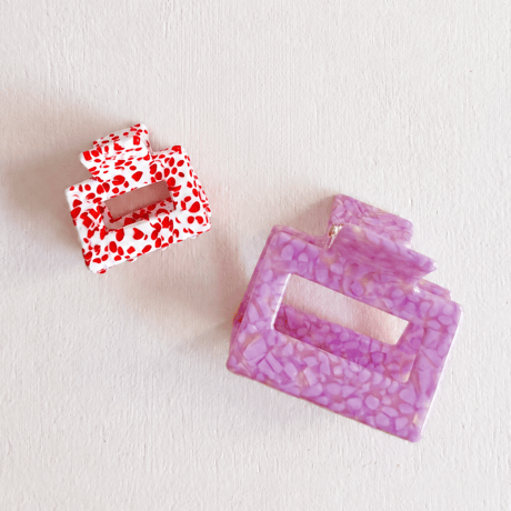 sasstie_Claw (Lib Cherry Dott,Liberty Lavender)