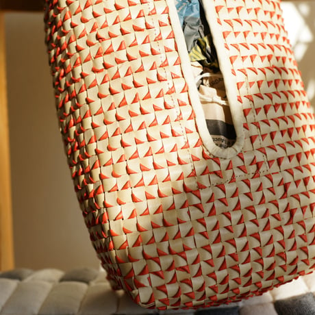 8mm Kottan Tissue Box (Natural - Orange)