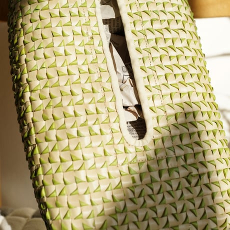 8mm Kottan Tissue Box (Triangle - Lime)