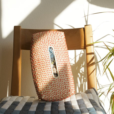 8mm Kottan Tissue Box (Natural - Orange)
