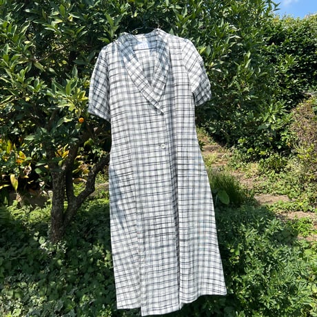 Hand Woven Jacket Dress (Jharna Gingham)