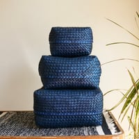 8mm Kottan Basket 3sizes (Blue Black)
