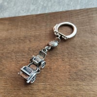ヴィンテージフレンチキーホルダー　SHELL石油