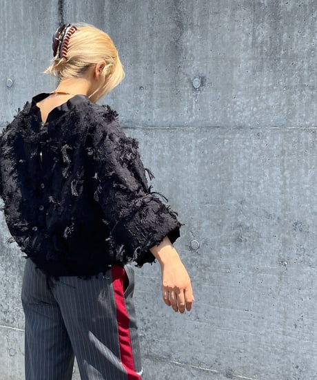 fringe pullover