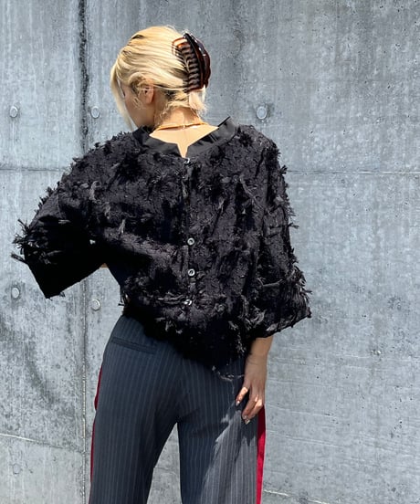 fringe pullover