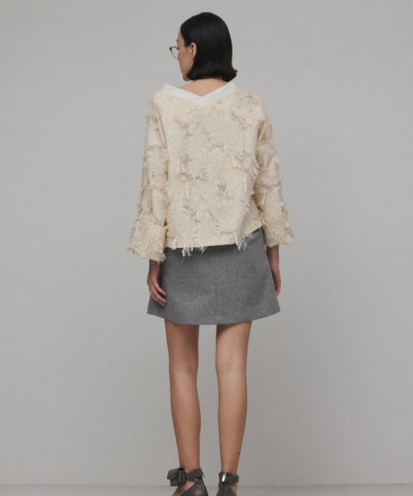 fringe pullover