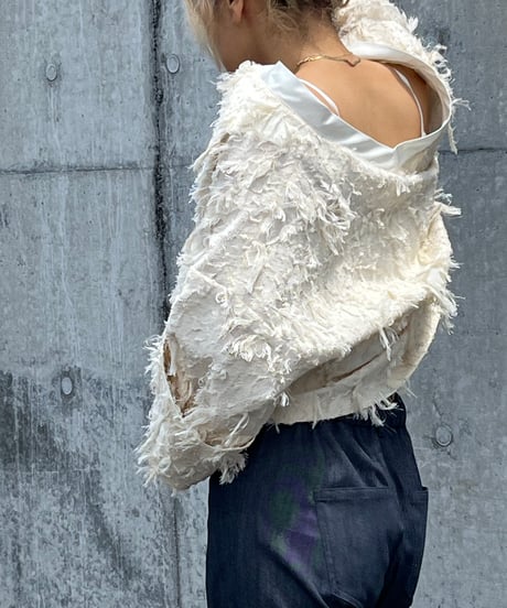 fringe pullover