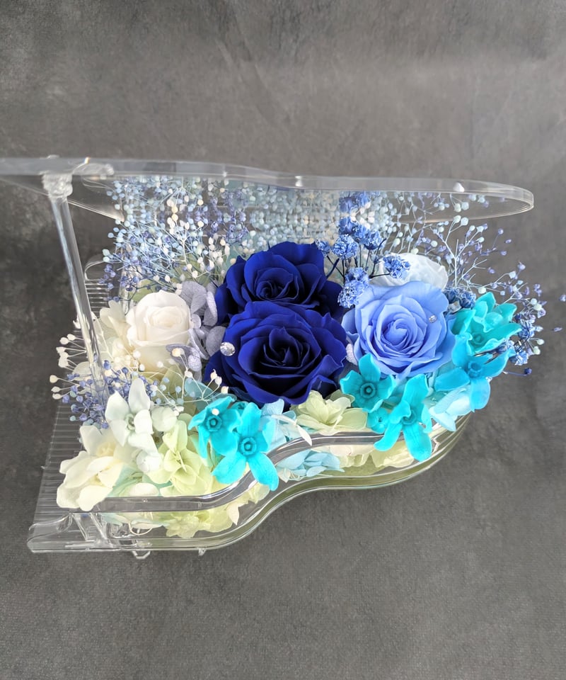 青薔薇 花 レインボー 大切な人へ贈るオリジナルローズブーケ 花言葉 紫の