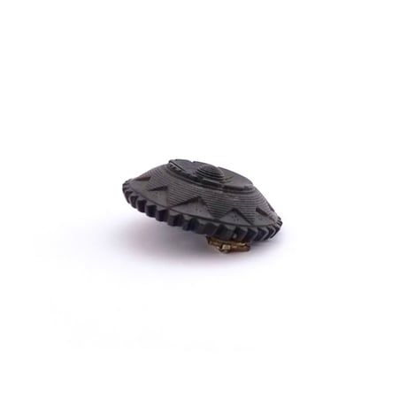 Victorian Bog oak Thistle Brooch（BR2574）