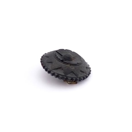Victorian Bog oak Thistle Brooch（BR2574）