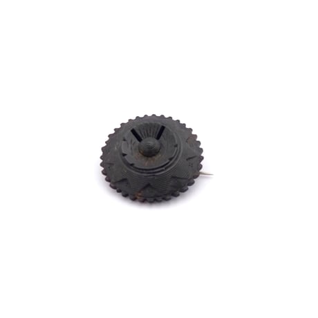 Victorian Bog oak Thistle Brooch（BR2574）