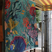 USAコットン○reef by KoheSpain◯パネル生地縦110×横90cm ○魚