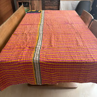 インド○カンタキルト○ボーダー○  約216×139cm