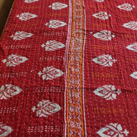 インド○カンタキルト○グレートーン○  約216×139cm