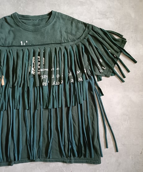 フリンジリメイクTシャツ⑭