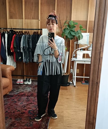 フリンジリメイクTシャツ⑫