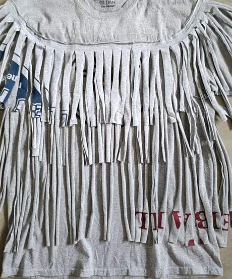 フリンジリメイクTシャツ⑪