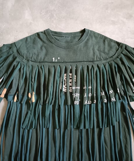 フリンジリメイクTシャツ⑭