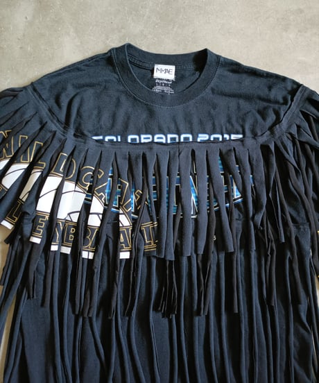 フリンジリメイクTシャツ⑥