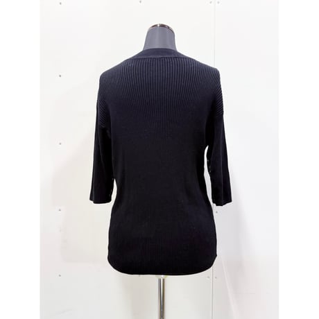 Rayon rib knit