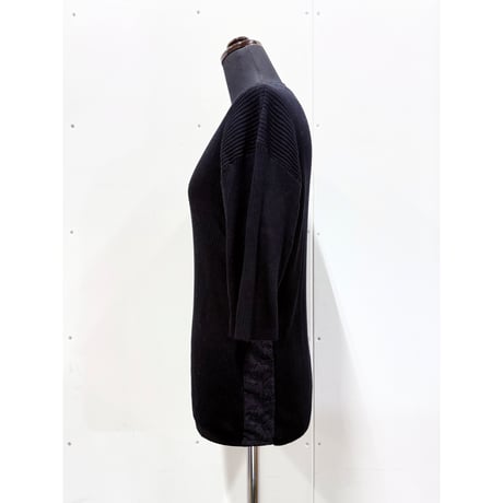 Rayon rib knit