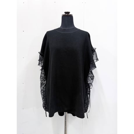 Gilet Polo Tee_Black / White