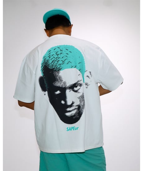 【A0026-286】■CHERISH BLUE HEAD TEE■S/S TEE■ホワイト