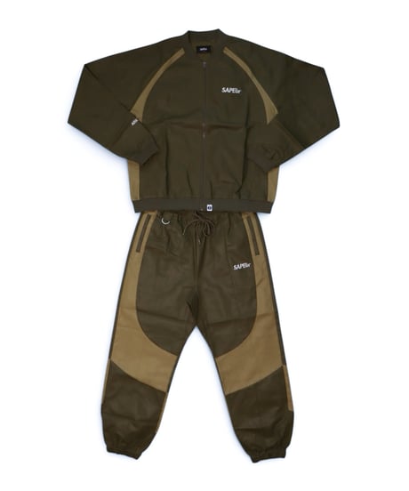 【A0026-005】■REPTILE DUCK TRACK PANTS■オリーブ
